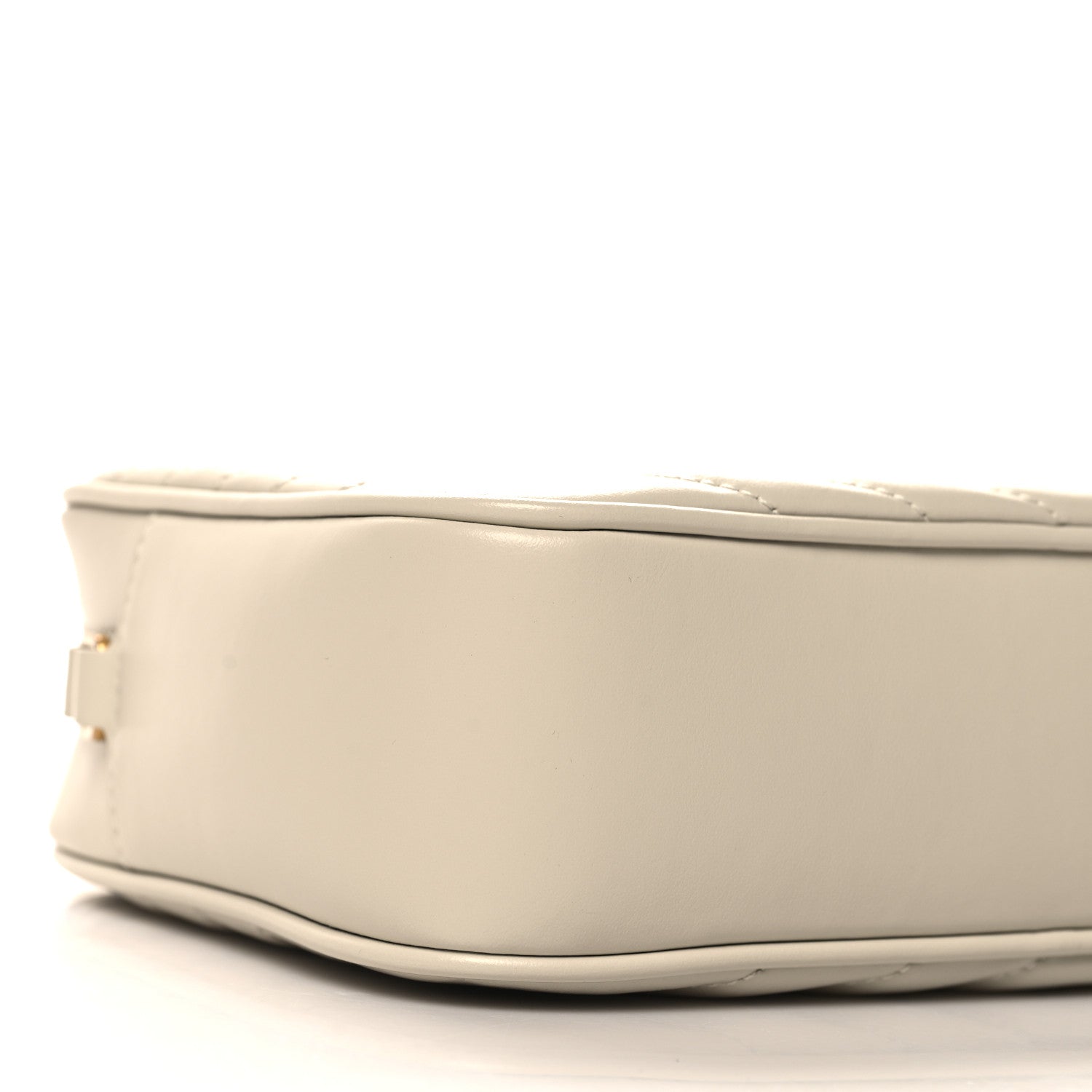 Saint Laurent Calfskin Matelasse Monogram Lou Camera Bag Crema Soft 9 of 10