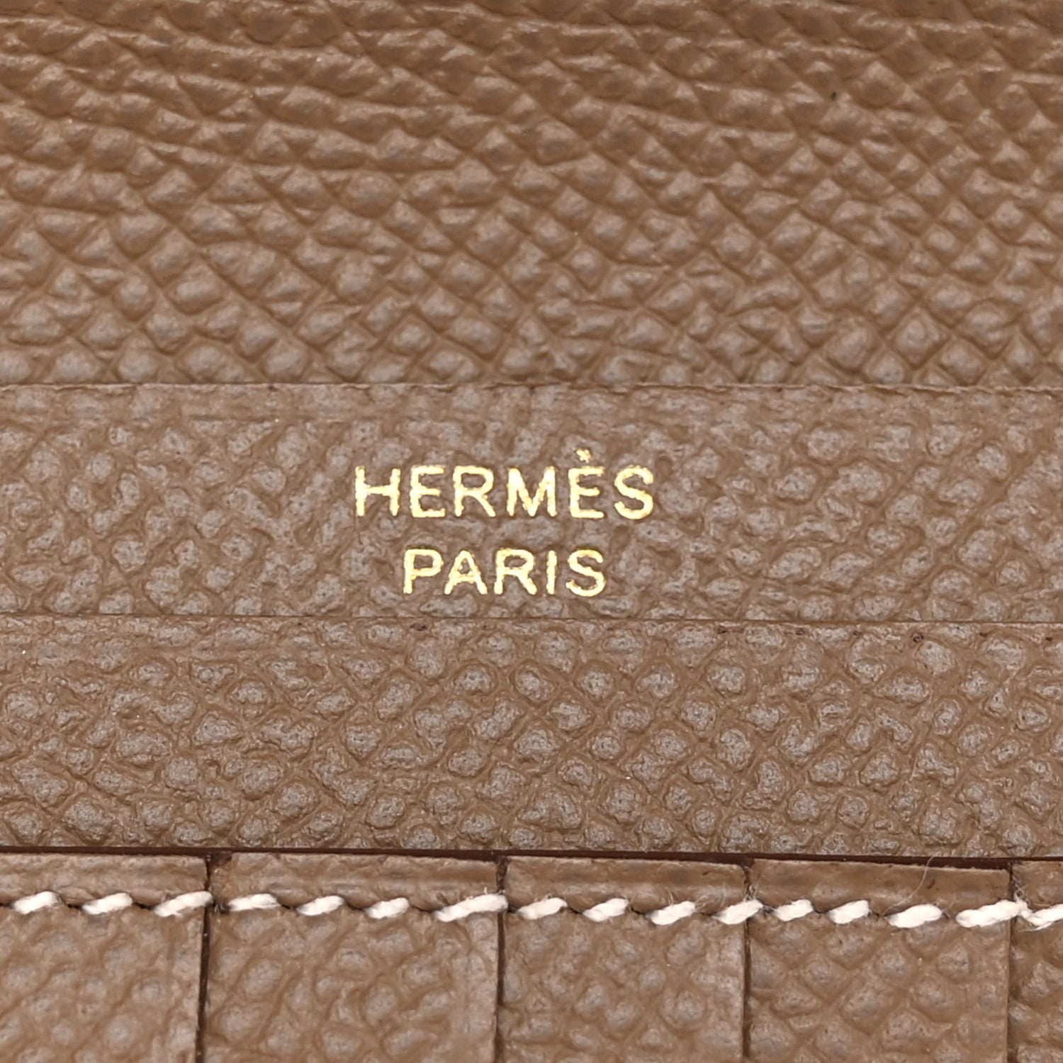Hermes Epsom Bearn Compact Wallet Etoupe 6 of 8