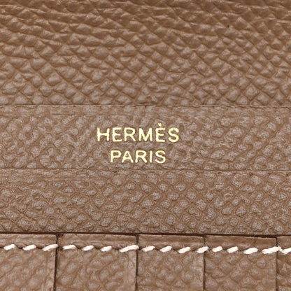 Hermes Epsom Bearn Compact Wallet Etoupe 6 of 8