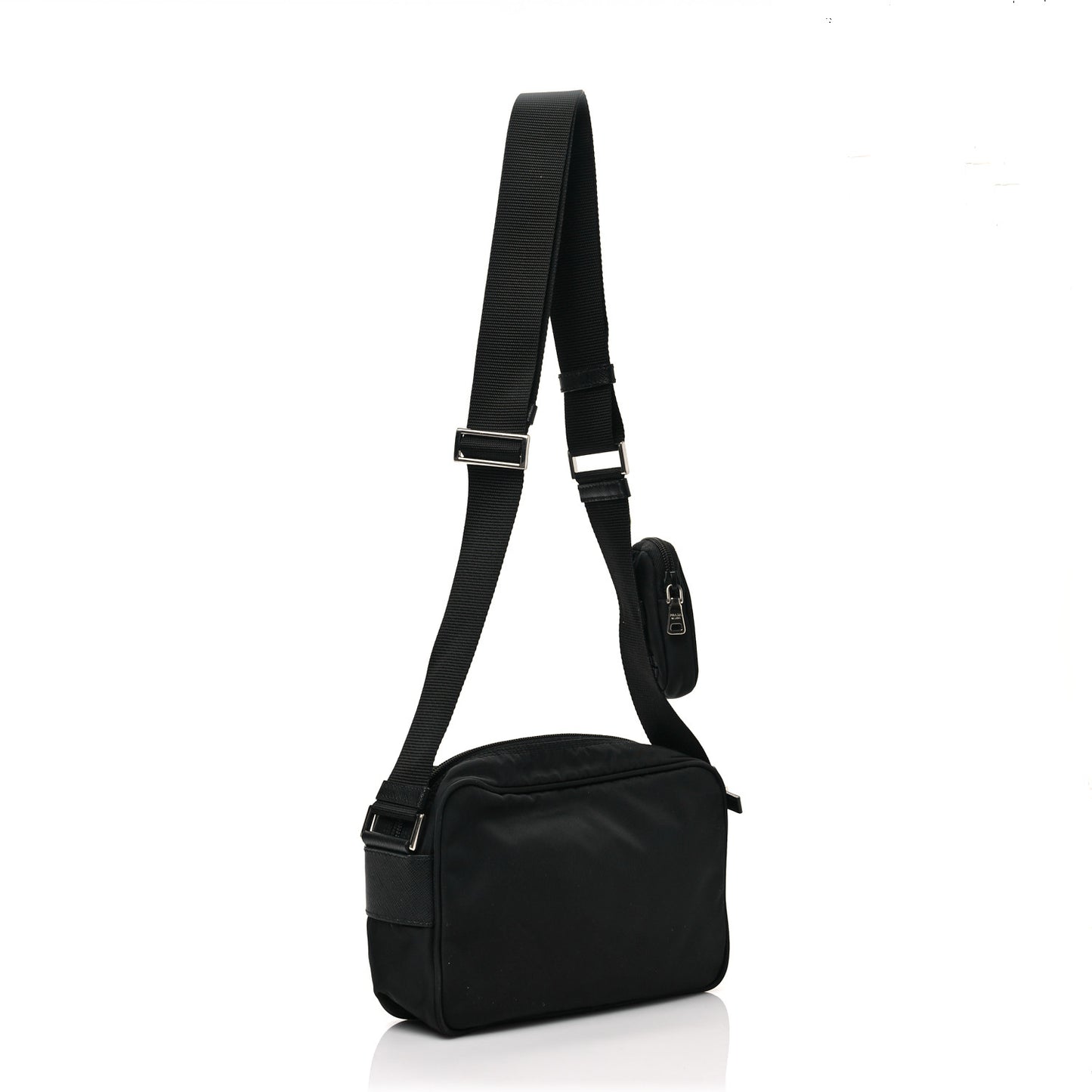 Re-Nylon Shoulder Bag Black