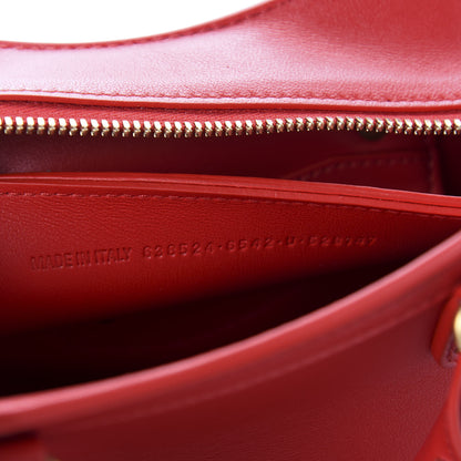Balenciaga Smooth Calfskin Neo Classic Brass Hardware Mini City Red 10 of 11
