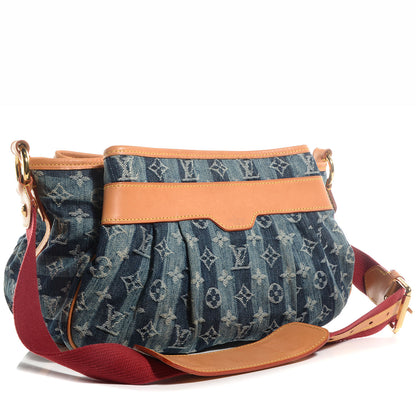Louis Vuitton Denim Raye Porte Epaule MM 3 of 7