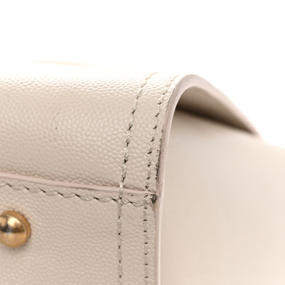 Chanel Caviar Small Studded Deauville Tote Ivory 11 of 13