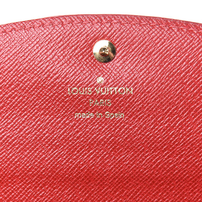 Louis Vuitton Damier Ebene Caissa Wallet Cherry 6 of 6