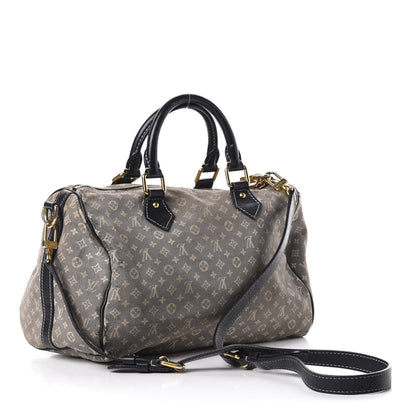 Louis Vuitton Monogram Idylle Speedy Bandouliere 30 Encre 4 of 12