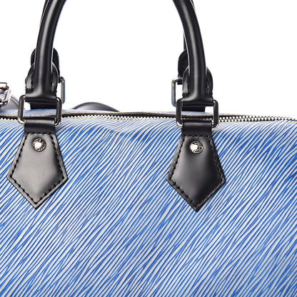 Louis Vuitton Epi Speedy Bandouliere 25 Denim Light 8 of 8
