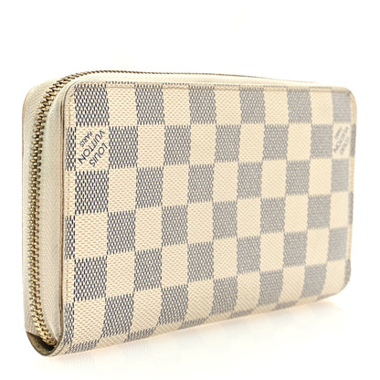 Louis Vuitton Damier Azur Zippy Wallet 3 of 7