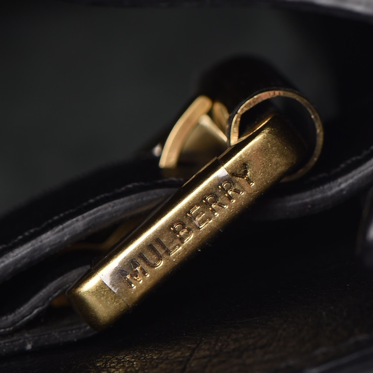 Mulberry Natural Leather Bayswater Black 11 of 27