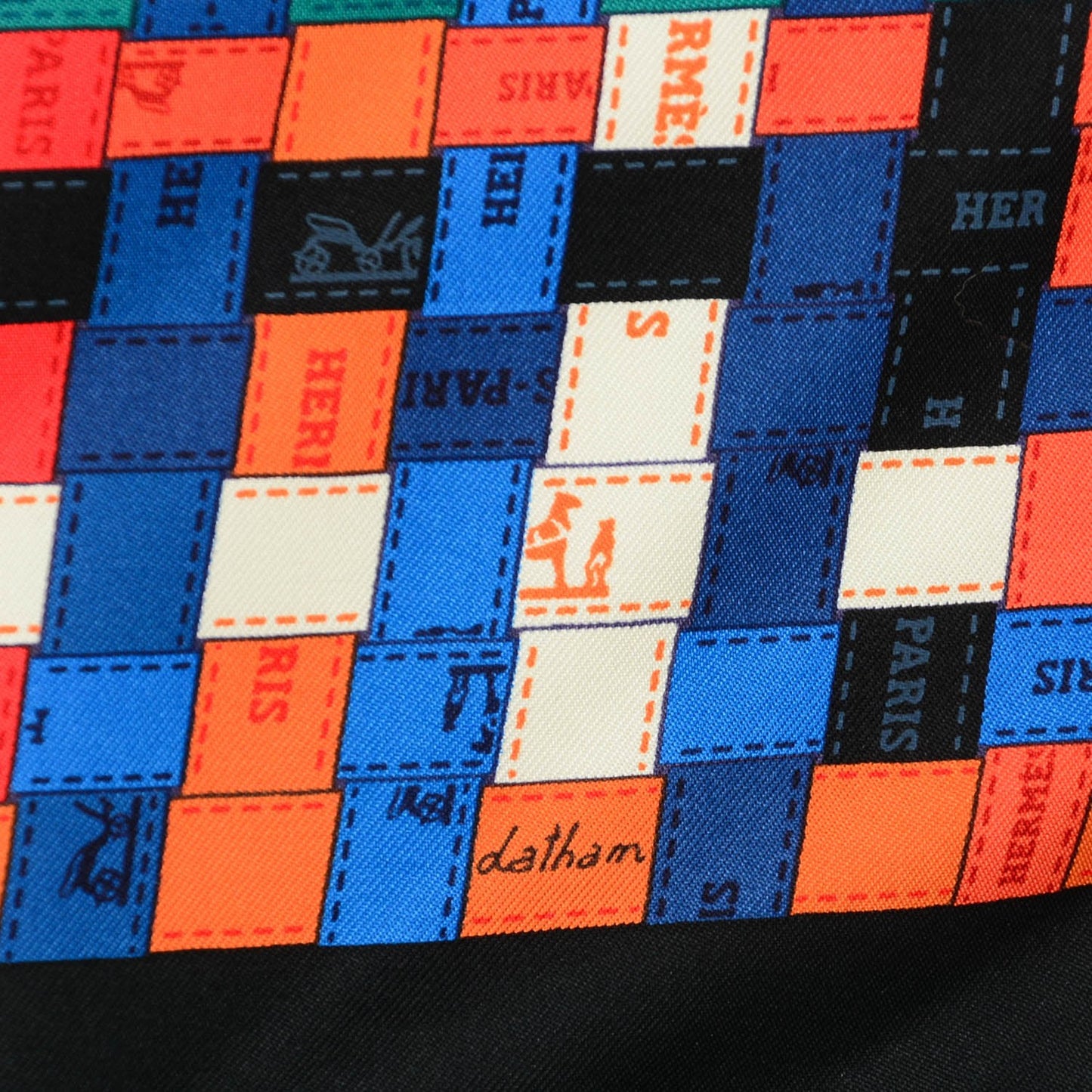 Silk Bolduc Au Carre Scarf 90