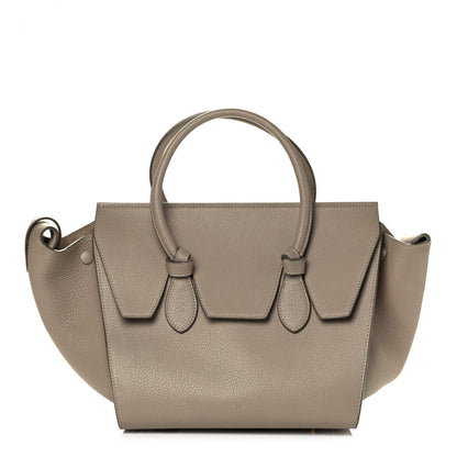 Celine Crisped Calfskin Mini Tie Knot Tote Light Taupe 1 of 4