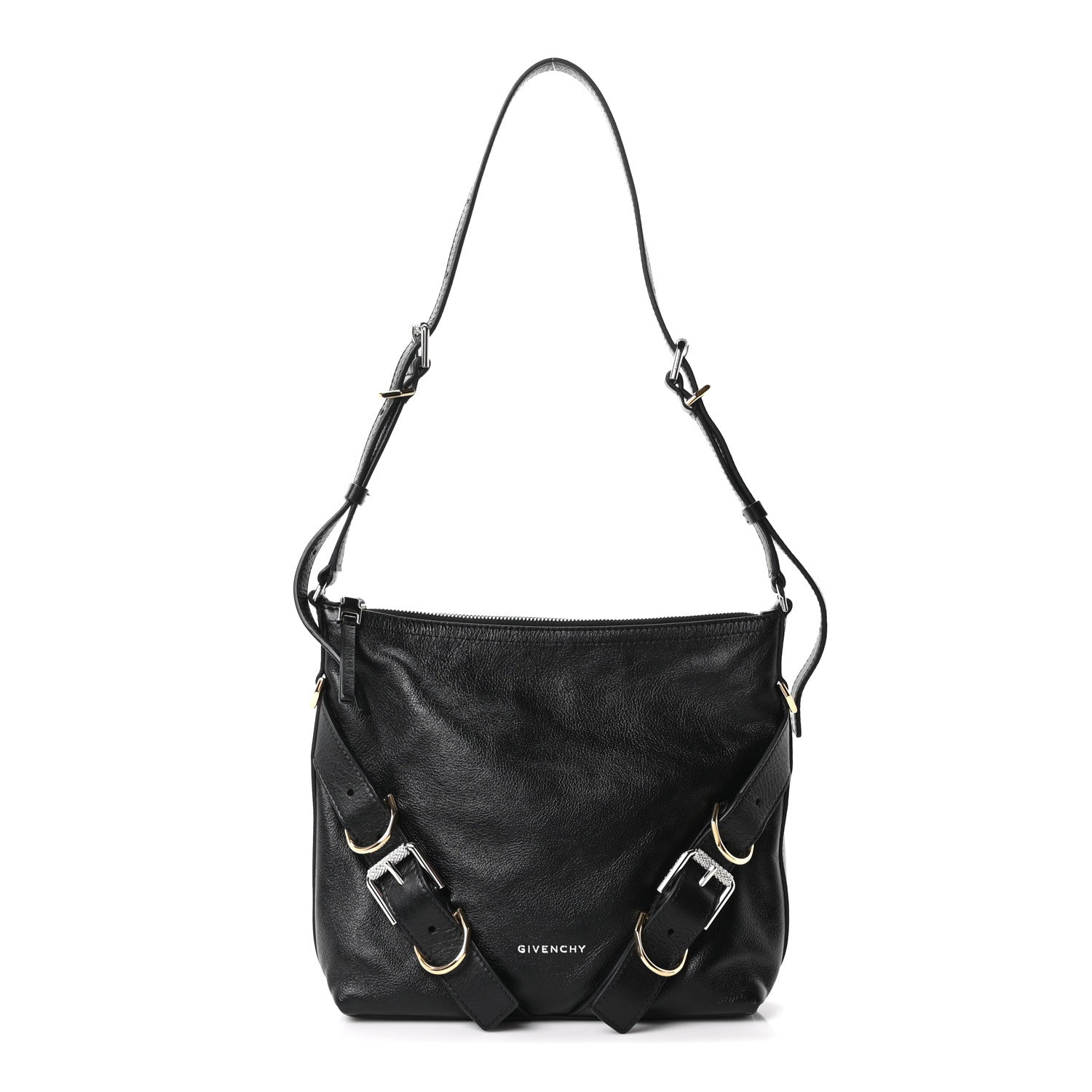 Givenchy Calfskin Small Voyou Bag Black 1 of 10