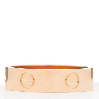 Cartier 18K Pink Gold 5.5mm LOVE Ring 59 8.75 2 of 3