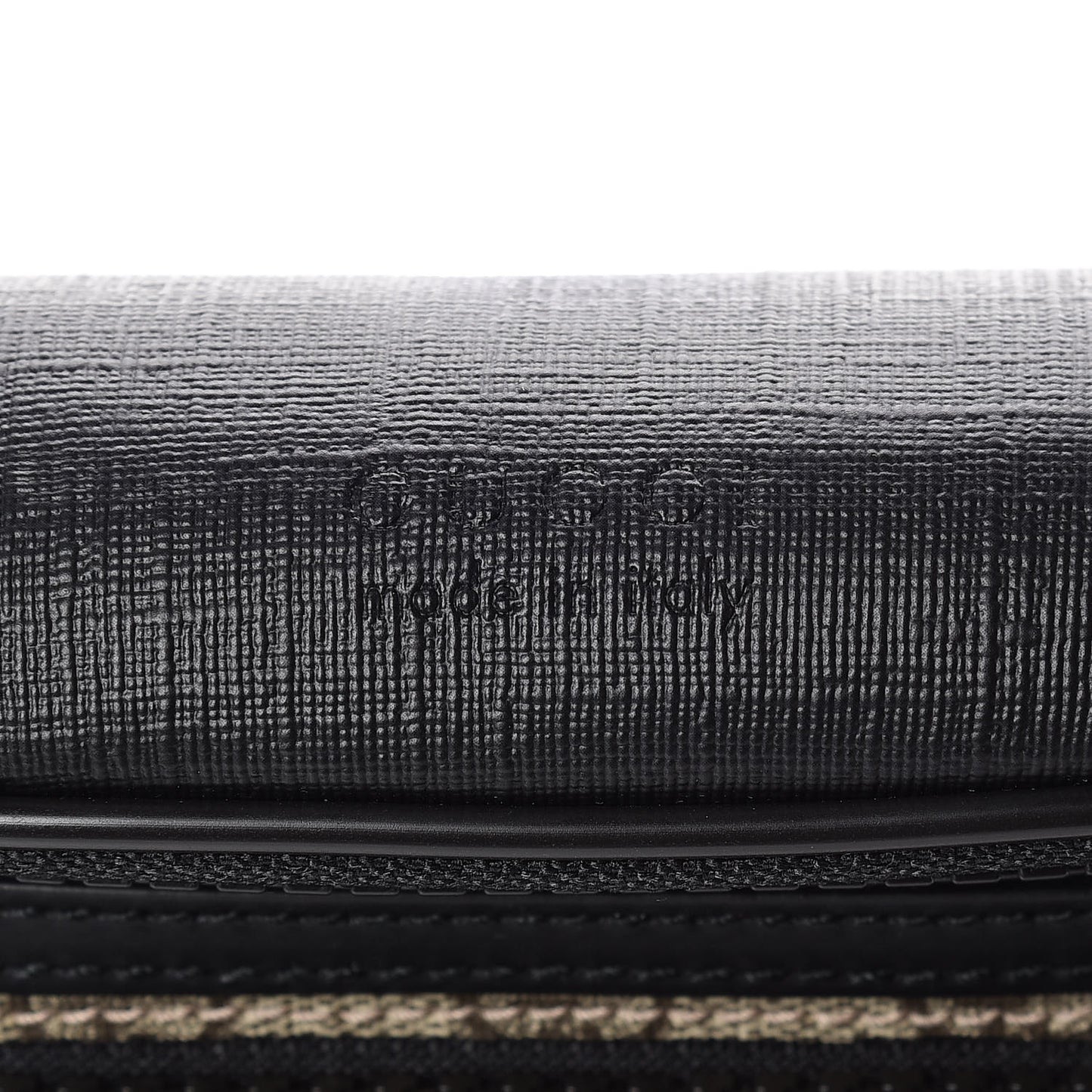 GG Supreme Monogram Belt Bag Black