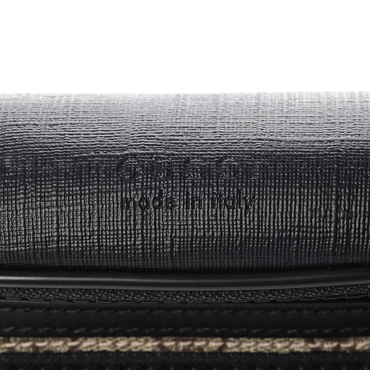 Gucci GG Supreme Monogram Belt Bag Black 6 of 10