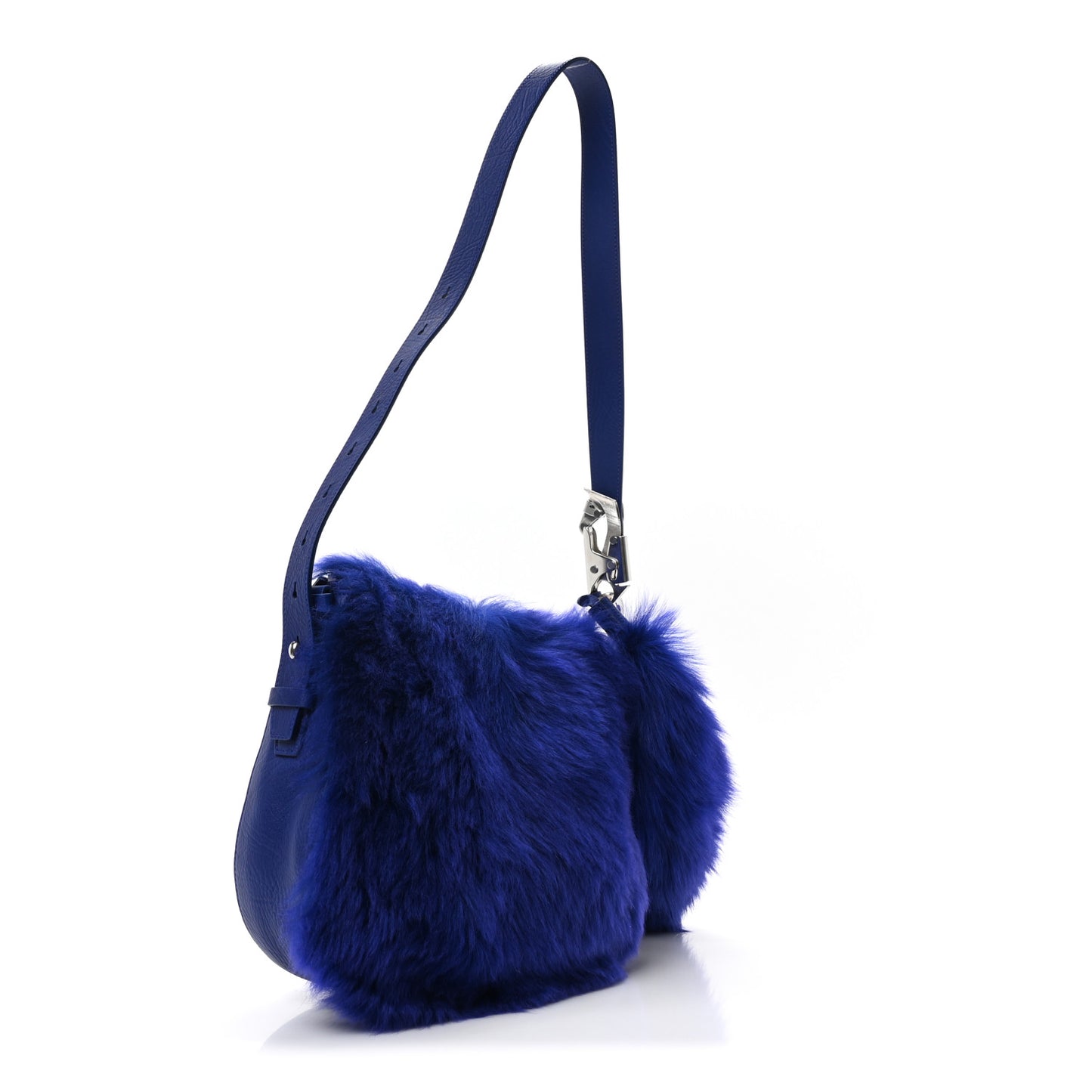 Shearling Small Knight Crossbody Bag Knight