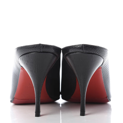 Christian Louboutin Calfskin Zarli Quart 80 Mules 40.5 Black 6 of 9