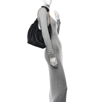 Loewe Buttery Nappa Lambskin Small Squeeze Bag Black 2 of 9