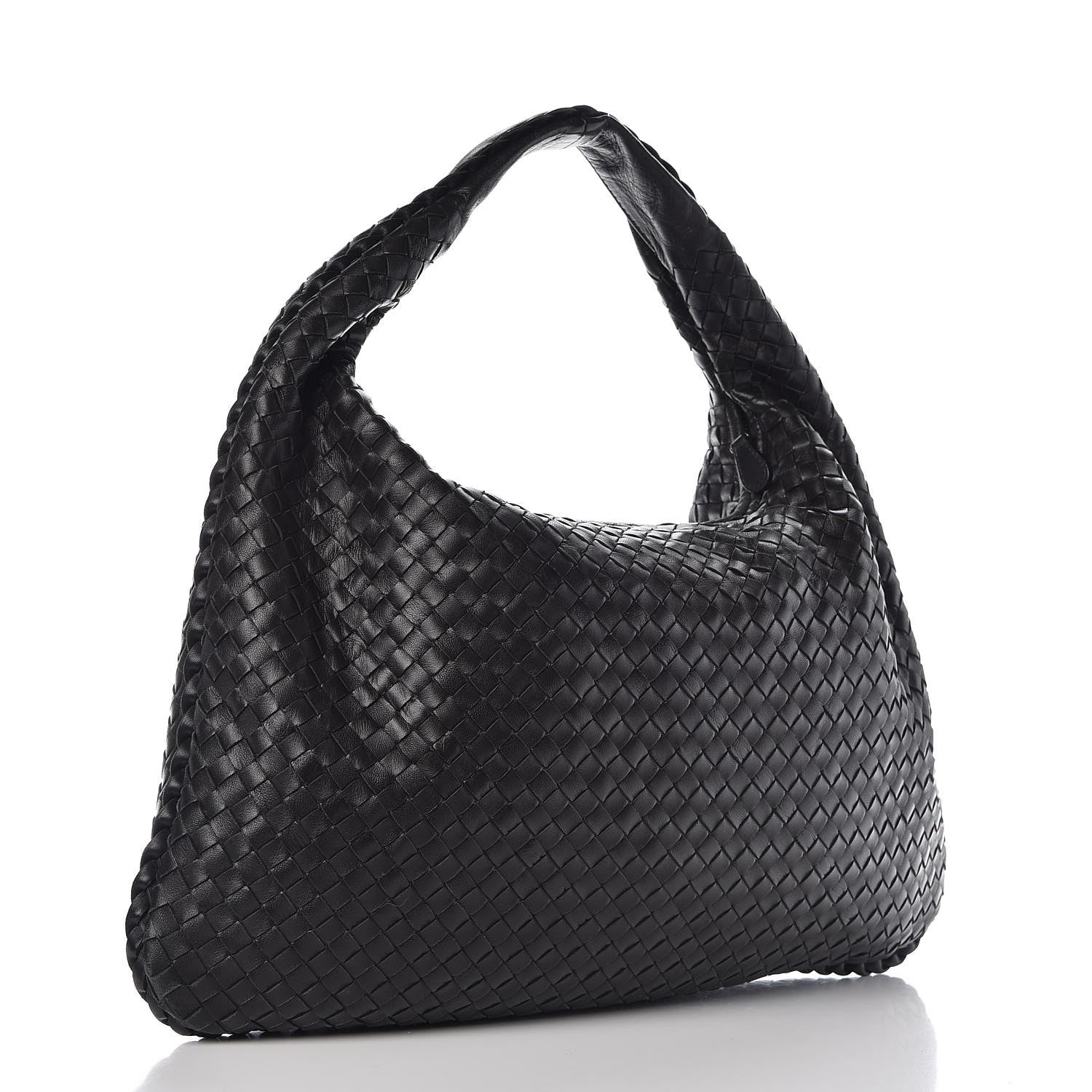 Bottega Veneta Nappa Intrecciato Large Veneta Hobo Black 3 of 13