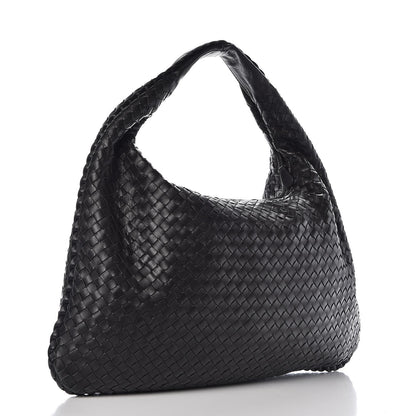 Bottega Veneta Nappa Intrecciato Large Veneta Hobo Black 3 of 13
