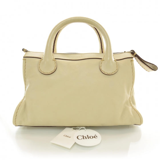 Leather Edith Ivory