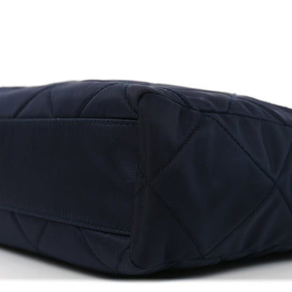 Prada Re-Nylon Saffiano Stitched Re-Edition 1995 Chaine Shoulder Bag Navy 9 of 11