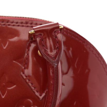 Louis Vuitton Vernis Alma BB Pomme D'Amour 11 of 13