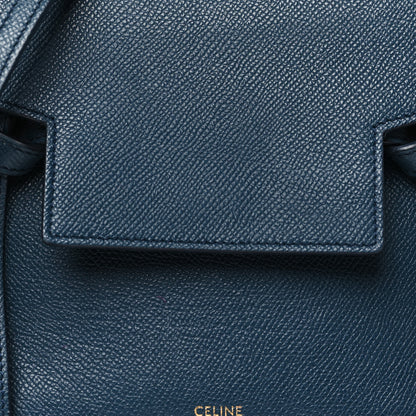 Celine Grained Calfskin Nano Belt Bag Abyss Blue 8 of 13