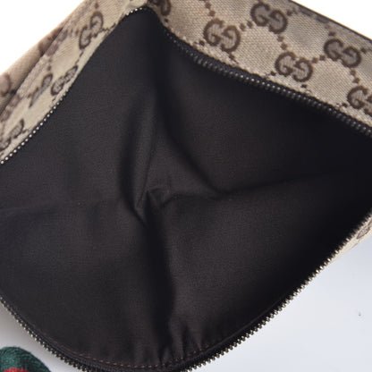 Gucci Monogram Web Belt Bag Dark Brown 5 of 9