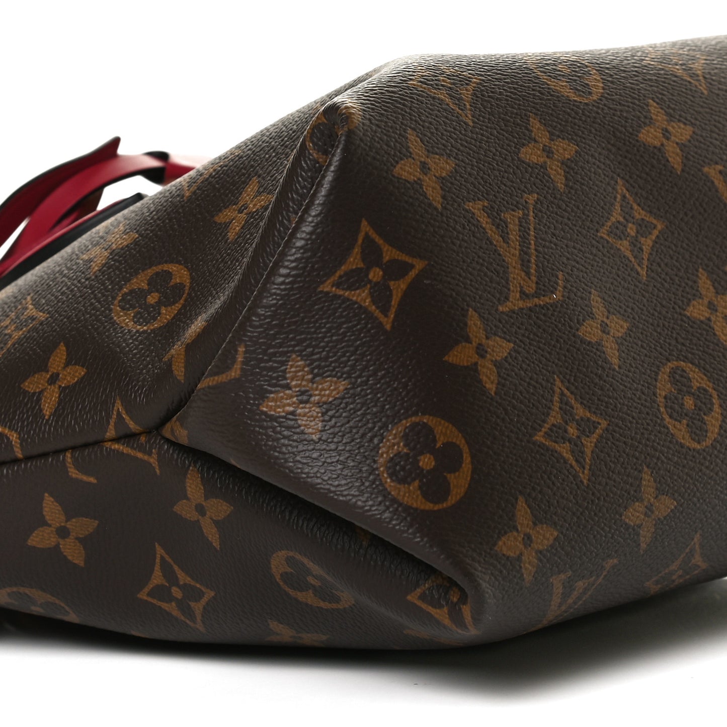 Monogram Flower Zipped Tote PM Lie de Vin