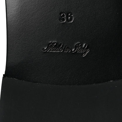 Louis Vuitton Monogram Calfskin Matchmake Flat Thong Sandals 36 Black 6 of 9