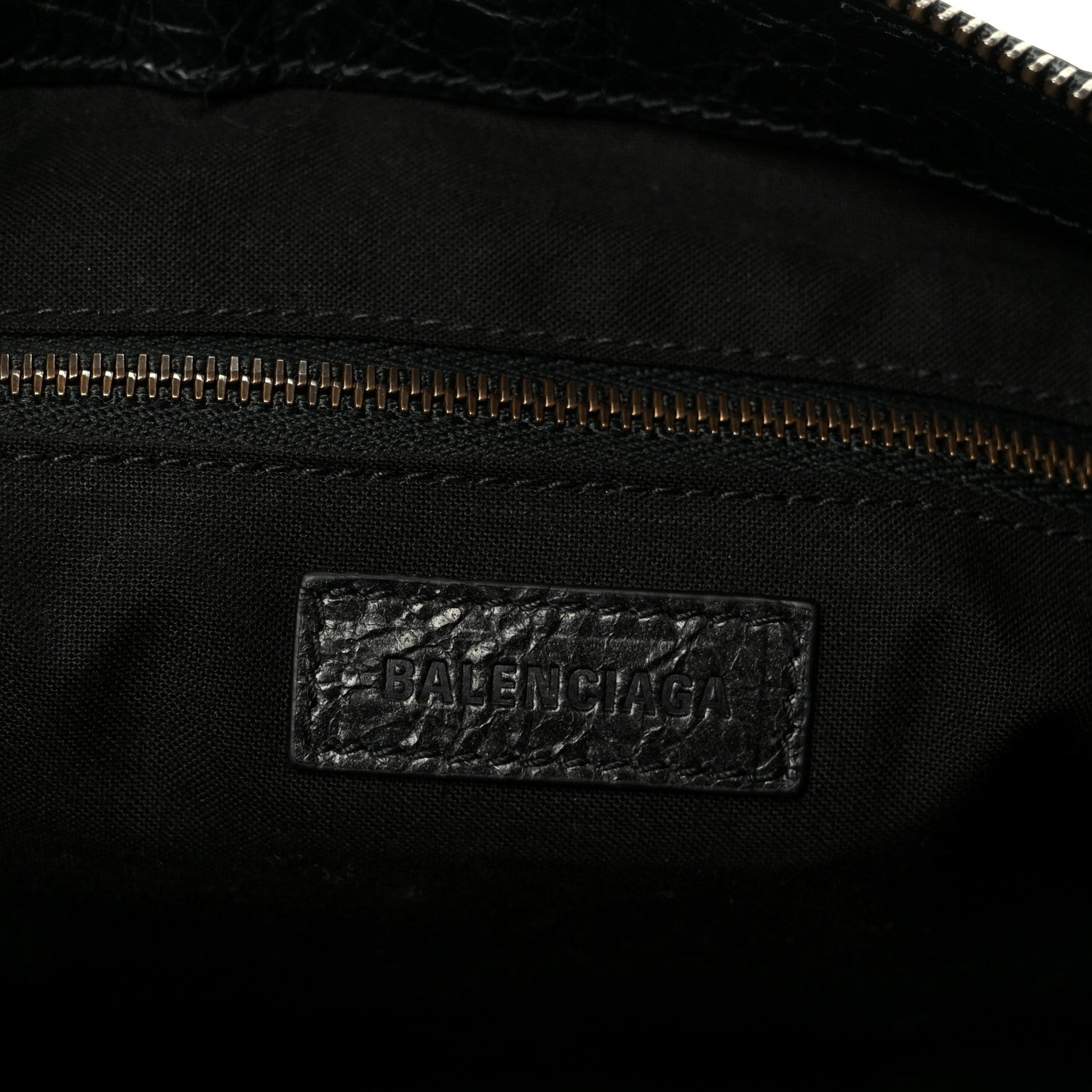 Balenciaga Agneau Arena Classic Hardware Small Le City Moto Black 6 of 10