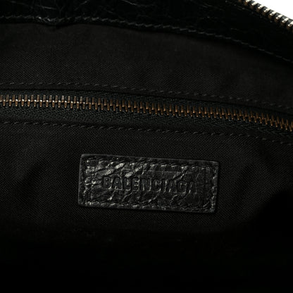 Balenciaga Agneau Arena Classic Hardware Small Le City Moto Black 6 of 10