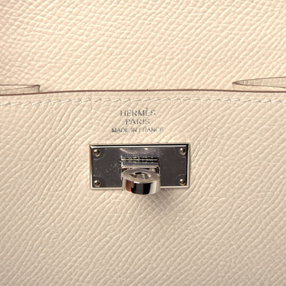 Hermes Epsom Kelly Pocket Compact Wallet Craie 6 of 7