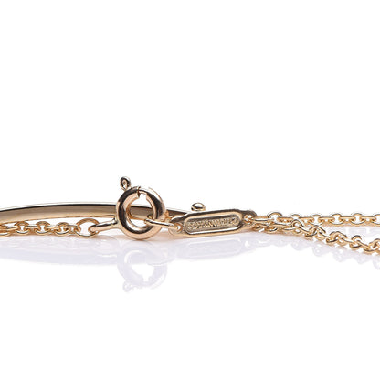 Tiffany 18K Yellow Gold Small Tag Chain Bracelet 3 of 5
