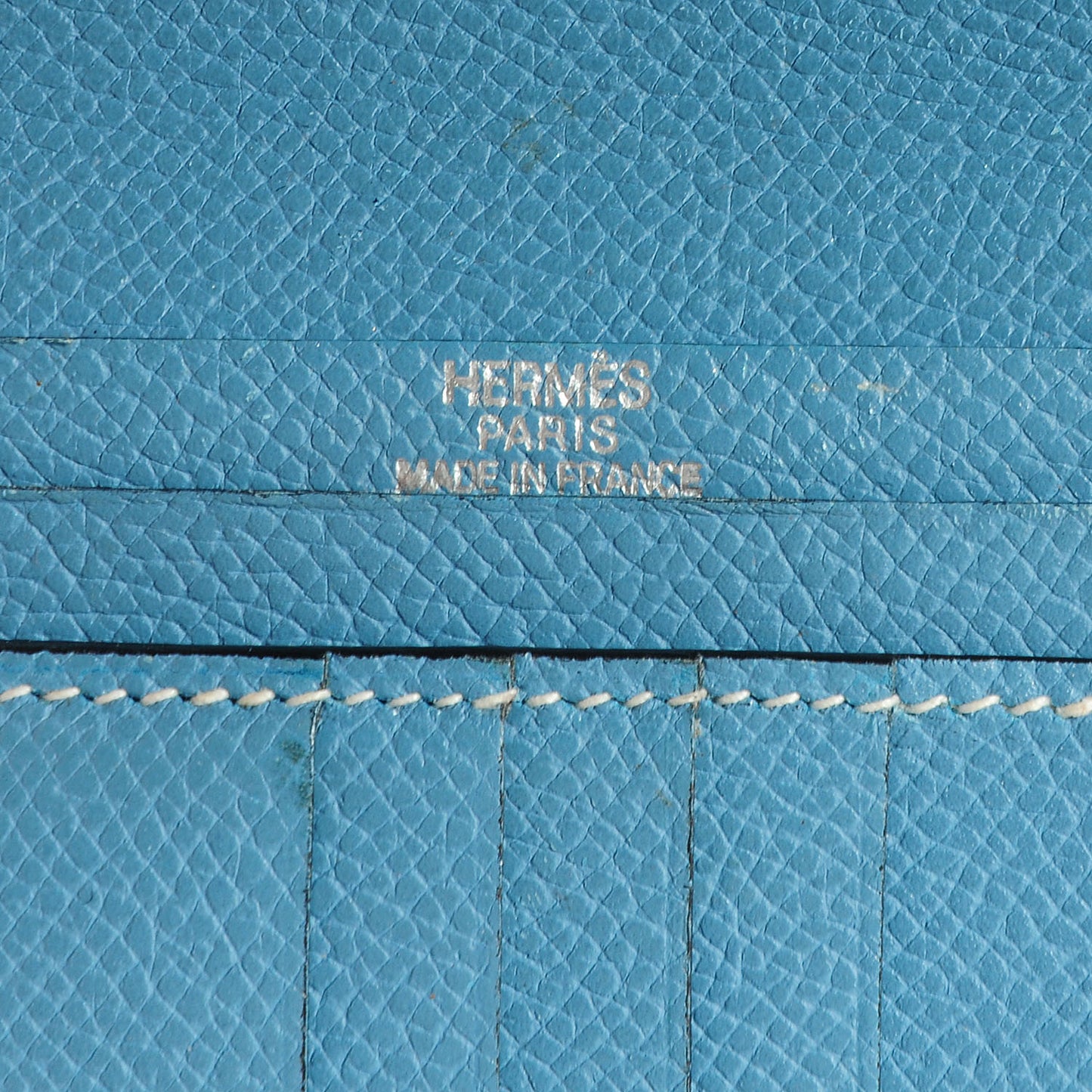 Epsom Compact Bearn Wallet Blue Jean