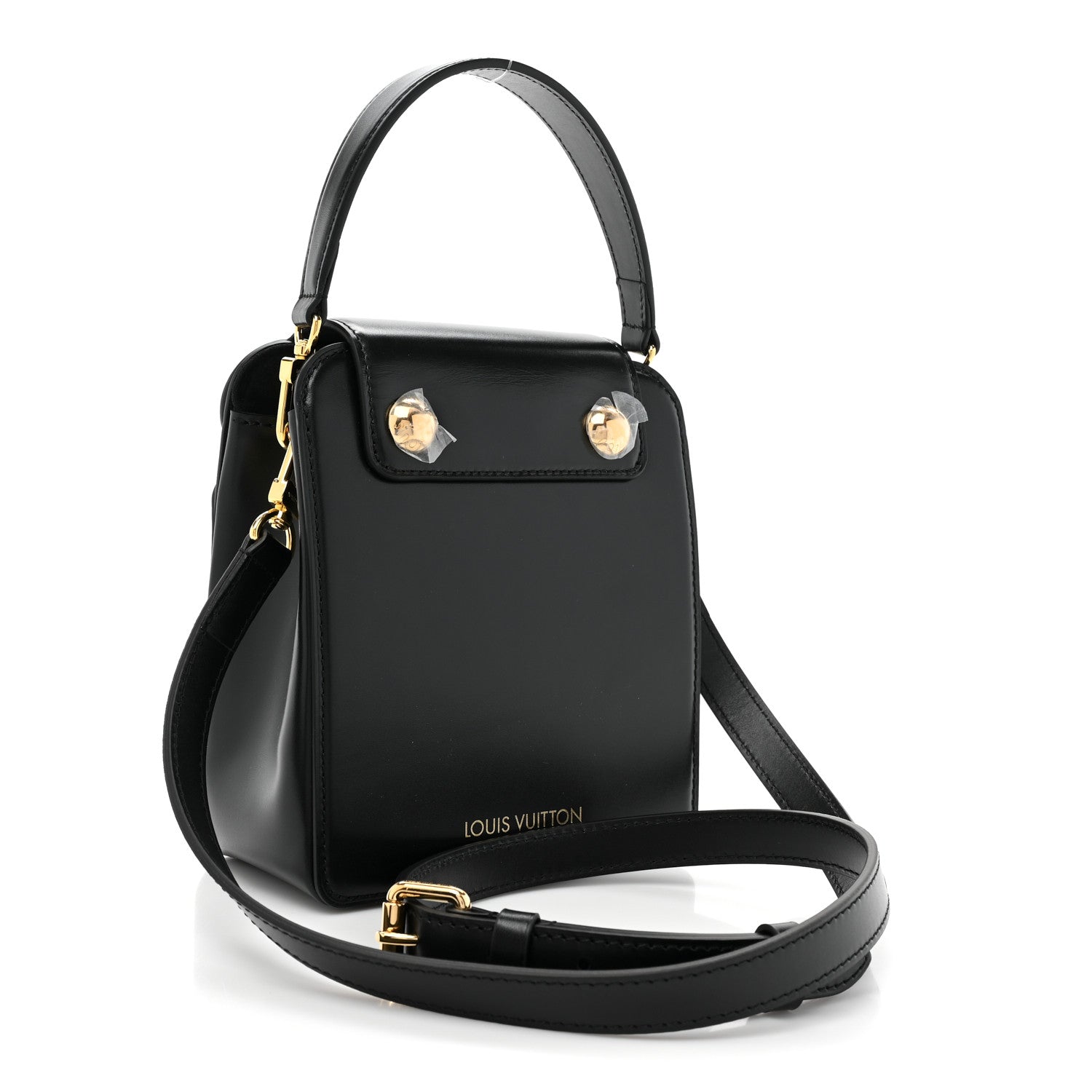 Louis Vuitton Calfskin S Lock XL Black 3 of 9