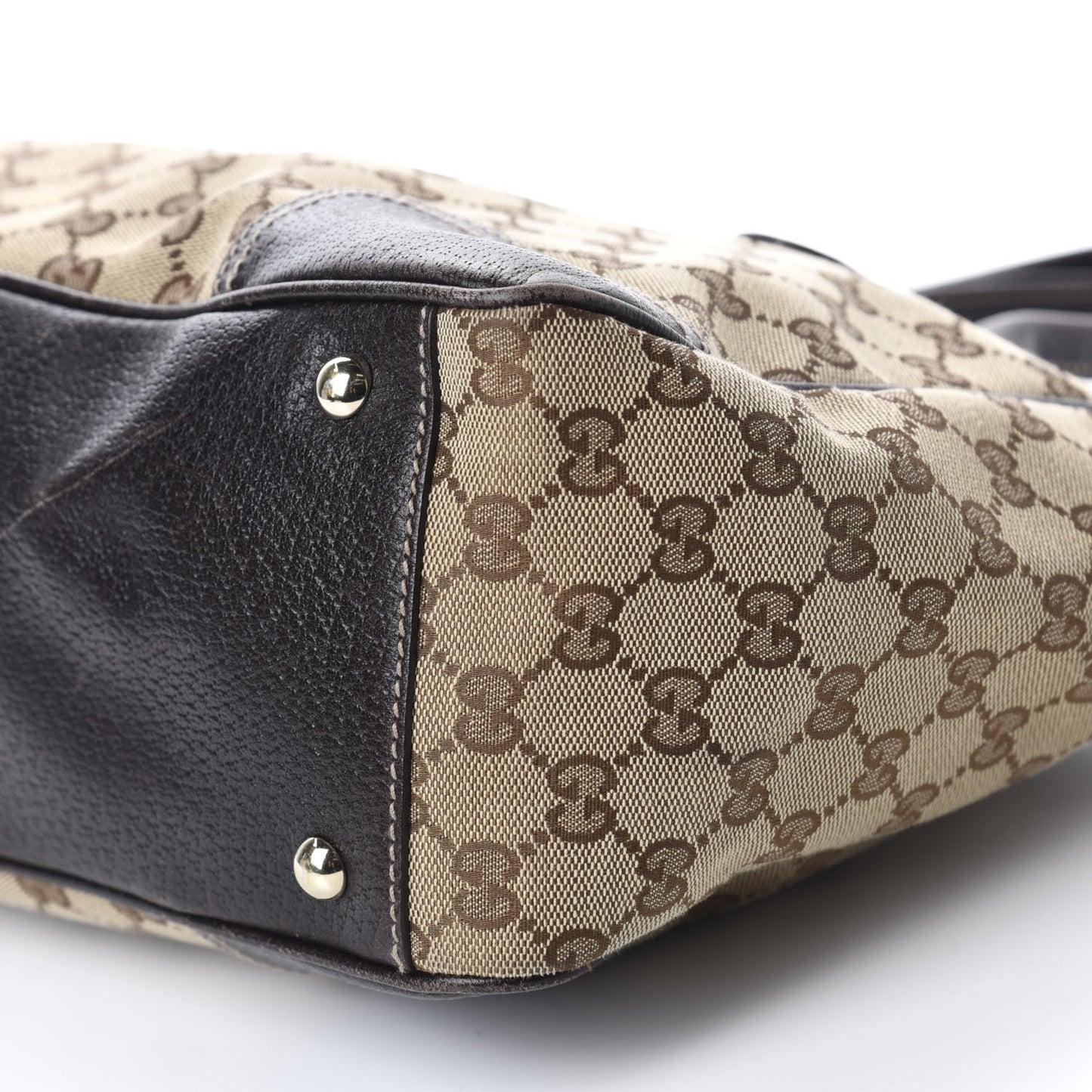 Monogram Medium Princy Tote Dark Brown