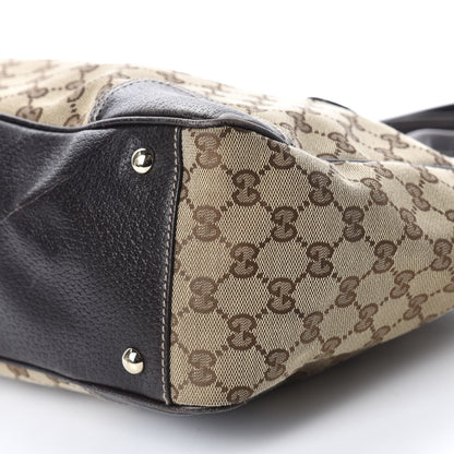 Gucci Monogram Medium Princy Tote Dark Brown 6 of 12