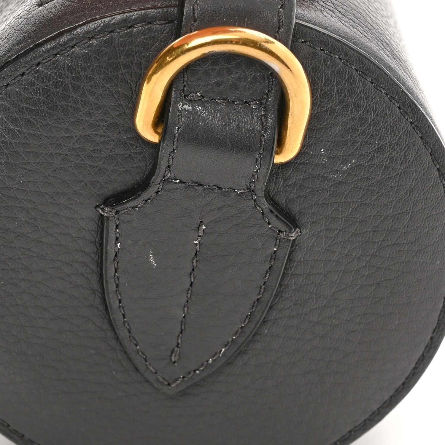 Burberry Calfskin The Barrel Bag Charcoal Grey 11 of 12