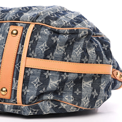 Louis Vuitton Denim Raye Cabas GM 9 of 12