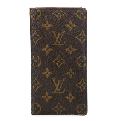 Louis Vuitton Monogram Porte Valeurs Checkbook Wallet 1 of 4