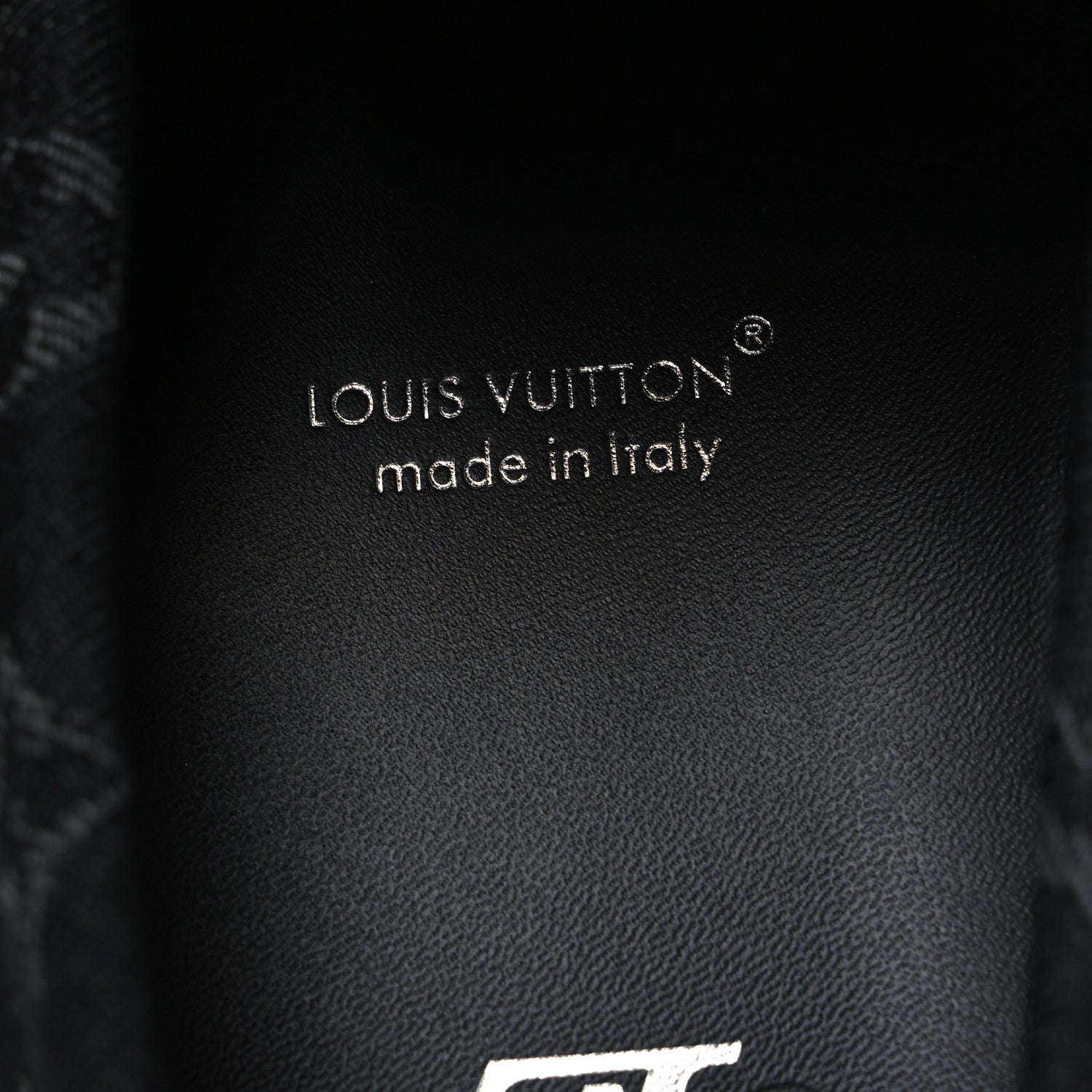 Louis Vuitton Monogram Denim Mens LV Driver Moccasin Loafers 8.5 Black 8 of 10