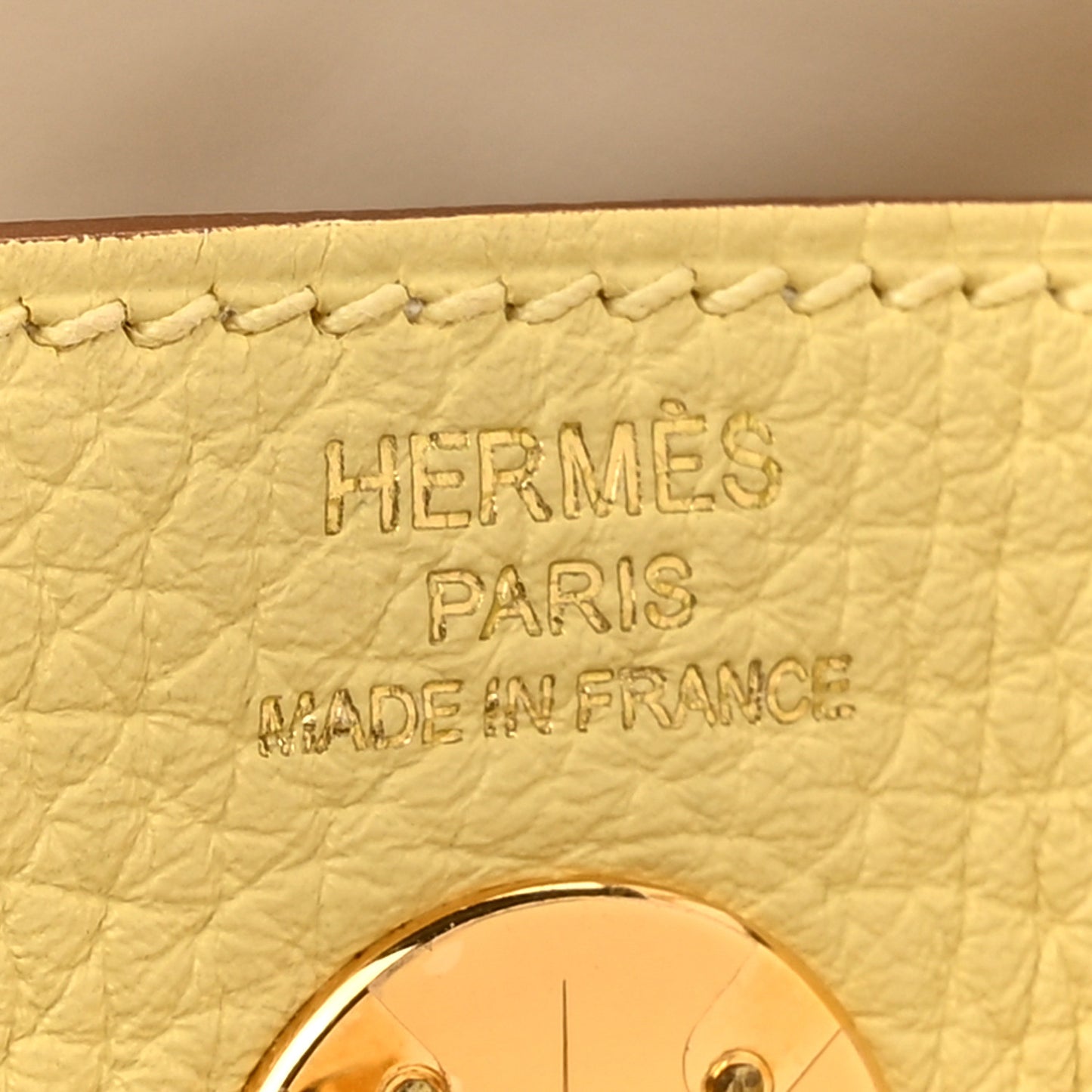 Taurillon Clemence Mini Lindy 20 Jaune Poussin