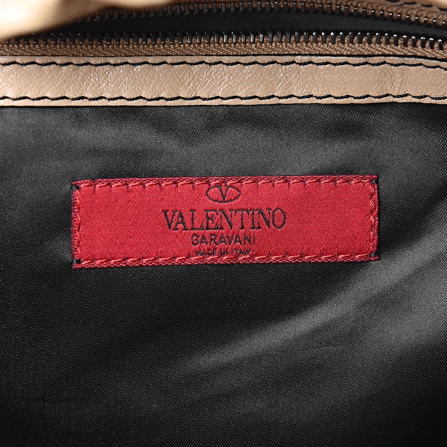 Valentino Garavani Nappa Petale Rose Hobo Beige 6 of 8