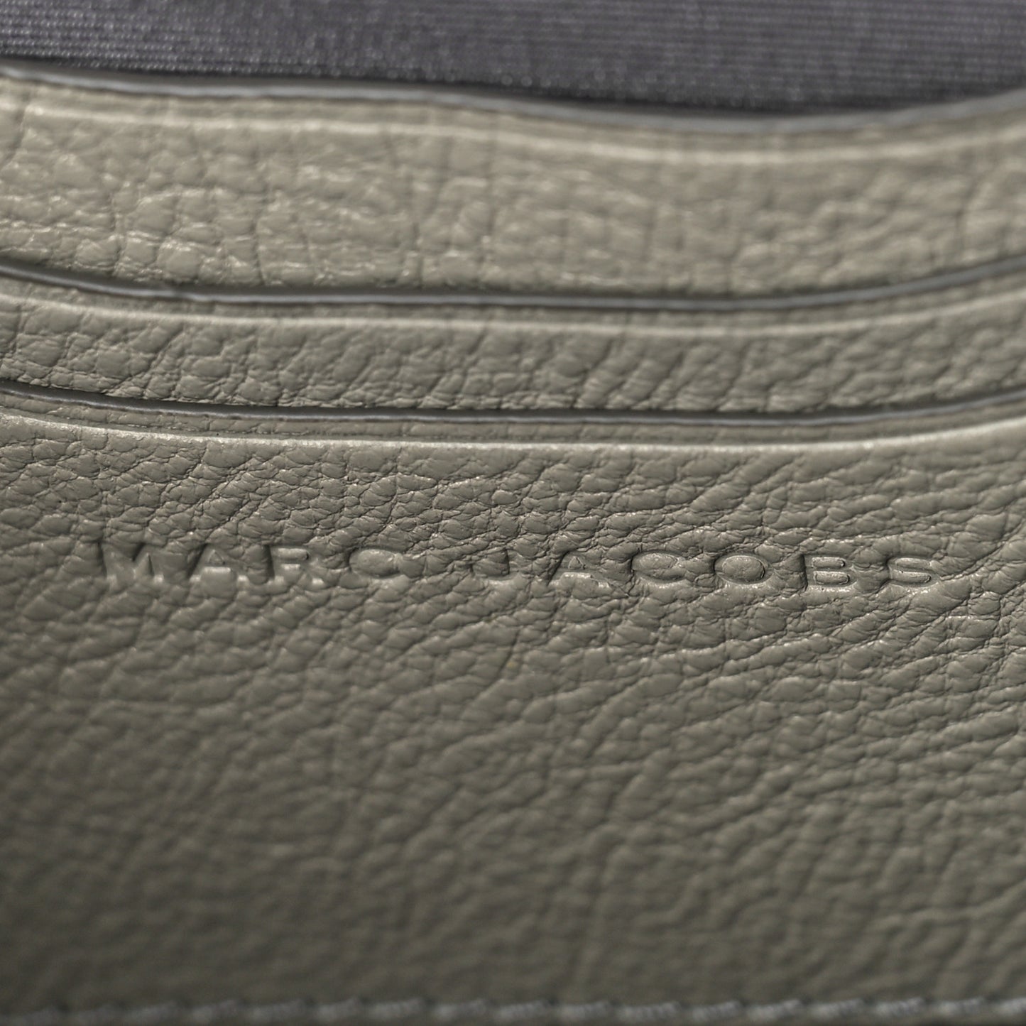 Grained Calfskin Quilted The Moto Shot 21 Bag Silver Sage