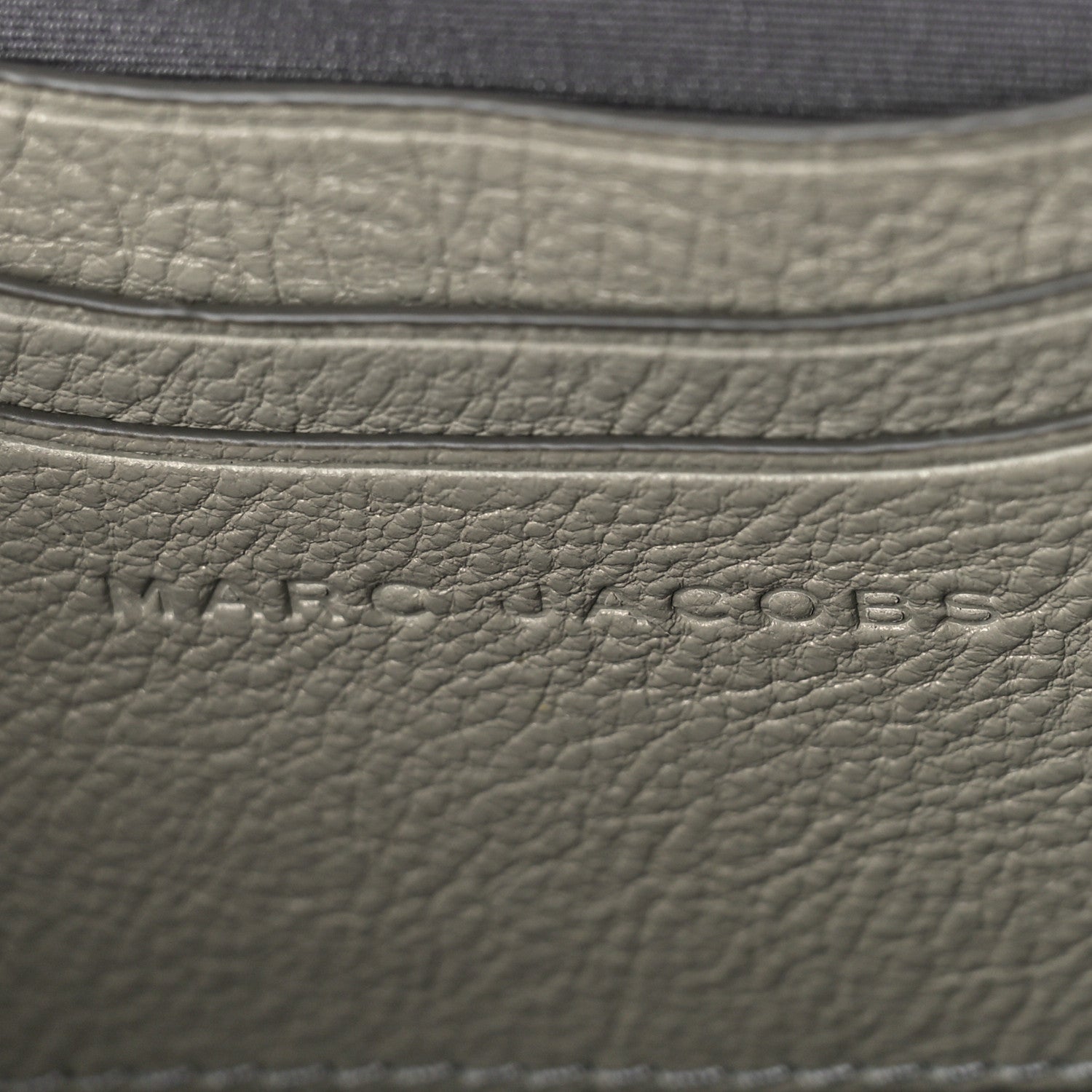 Marc Jacobs Grained Calfskin Quilted The Moto Shot 21 Bag Silver Sage 7 of 9
