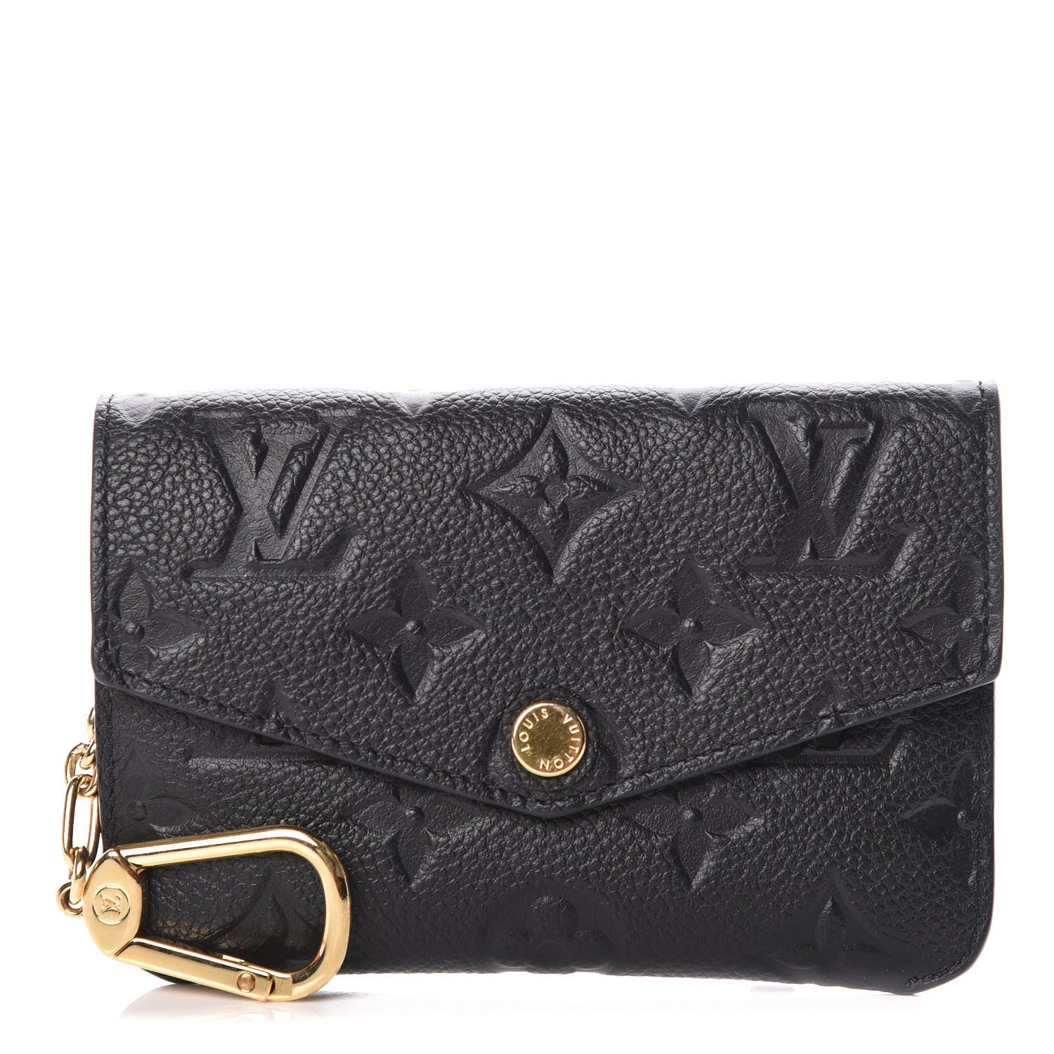 Louis Vuitton Empreinte Key Pouch Black 1 of 7
