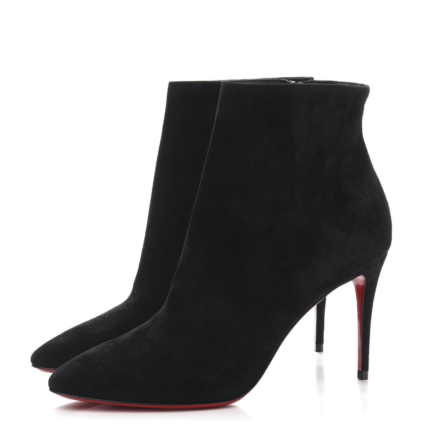 Veau Velours Eloise Booty 85 Ankle Boots 38 Black