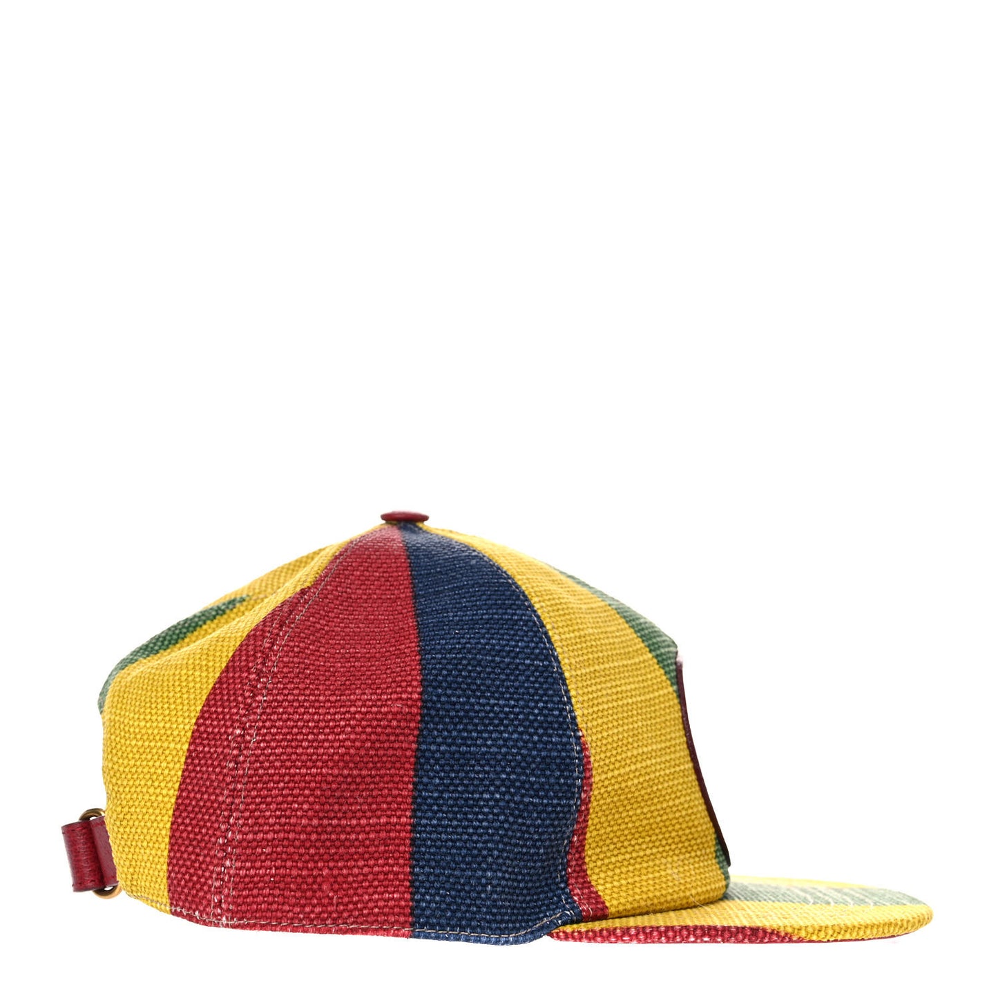 Canvas Marley Stripe Script Logo Patch Gucci 100 Baseball Hat L Multicolor