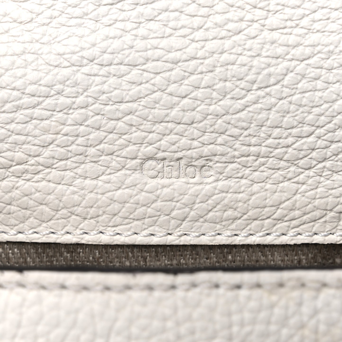 Calfskin Nano Marcie Saddle Bag White